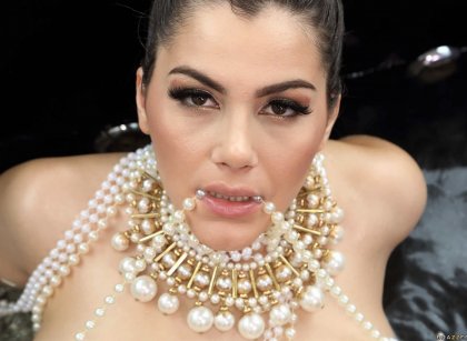 Valentina Nappi - Lady of Pearls | mp4 porn video on mobile phone