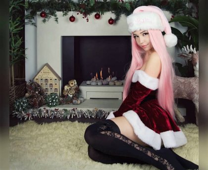 Belle Delphine - My Homemade Christmas Porn | mp4 porn video on mobile phone